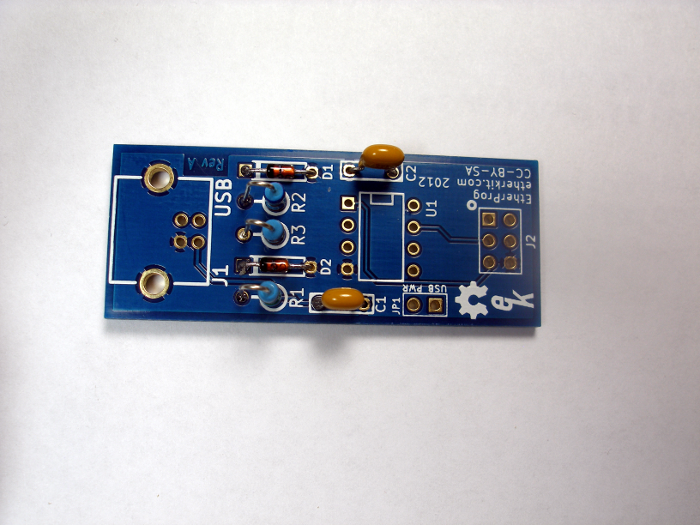 EtherProg Capacitors