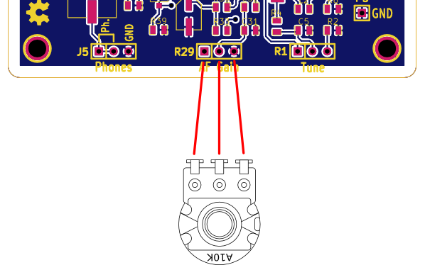 CRX1 AF Potentiometer Wiring